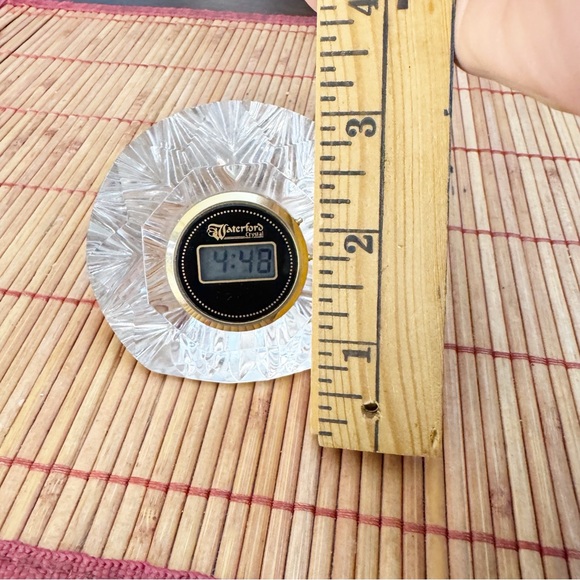 Digital Clock Lismore by WATERFORD CRYSTAL - Picture 14 of 16